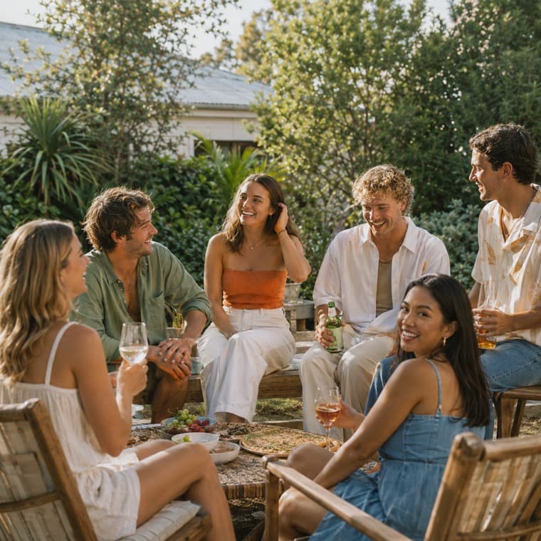 A guest's photo from the party